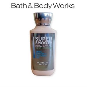 Bath & Body Works Sea Island Cotton Shea Lotion 8oz Hydrating Vitamin E Skin